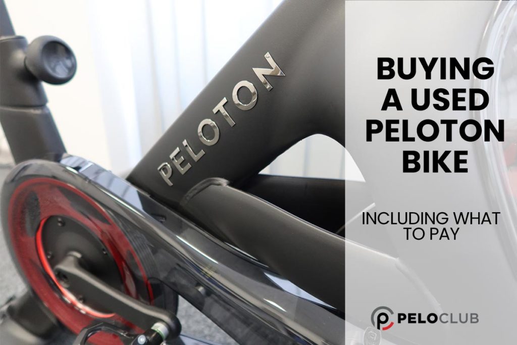 Used Peloton Bike